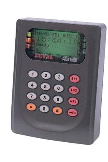 SOYAL AR-829E-B Mifare szürke Komplett vezérlő és kártyaolvasó AR-829EB