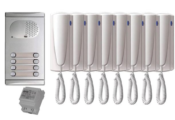 Golmar 4280/AL Nyolclakásos audio kaputelefon szett 4280AL