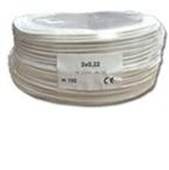 2x0.22 eres biztonságtechnikai kábel