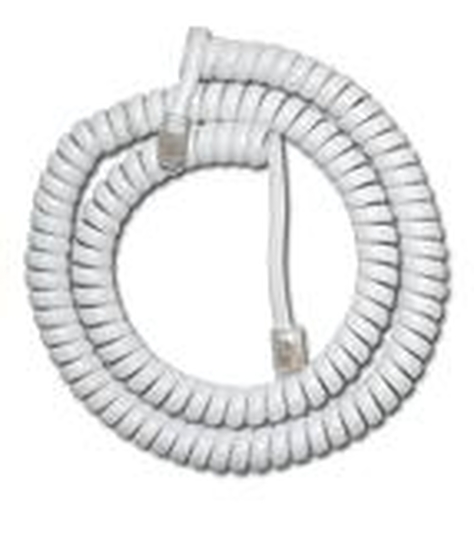 Telefon kézibeszélő zsinór 3,6m fehér