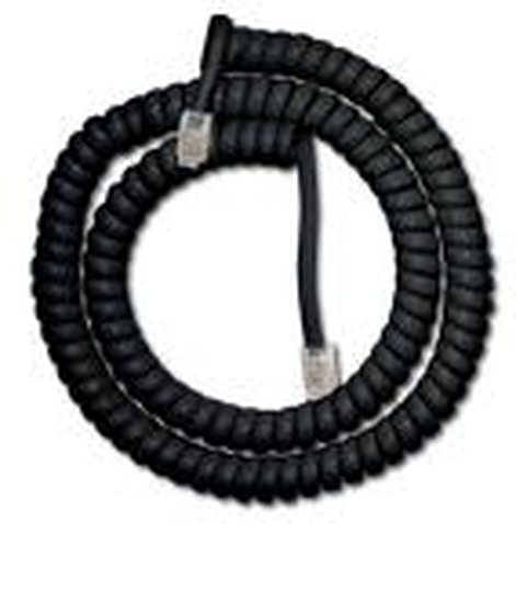 Telefon kézibeszélő zsinór 4,5m fekete