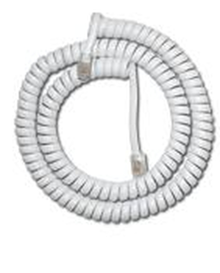 Telefon kézibeszélő zsinór 6m fehér