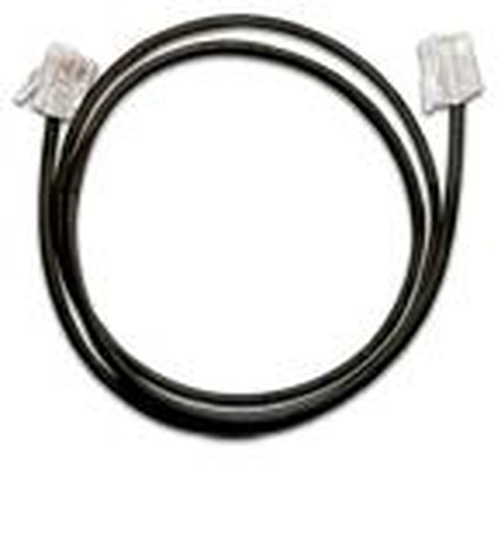 Telefon vonalzsinór 1 m-es fekete