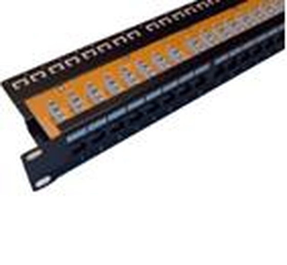 24-es patch panel aljzattal CAT.6 6249