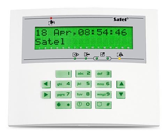 SATEL INTEGRA KLCD-L GR LCD kezelő