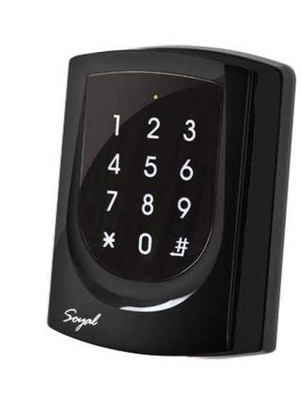 SOYAL AR-725H fekete Komplett vezérlő és kártyaolvasó AR725H
