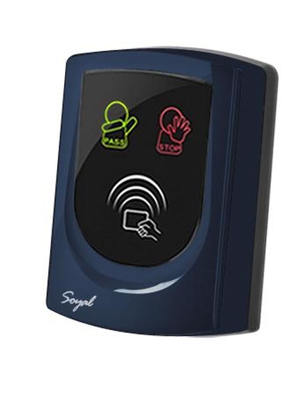 SOYAL AR-725UB kék Közelítőkártyás segédolvasó beléptetőrendszerekhez AR725UB