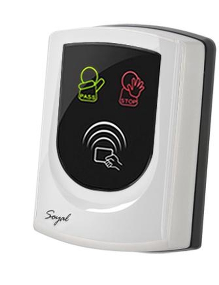 SOYAL AR-725UBM ezüst Közelítőkártyás segédolvasó beléptetőrendszerekhez AR725UBM