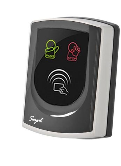 SOYAL AR-725UBM szürke Közelítőkártyás segédolvasó beléptetőrendszerekhez AR725UBM