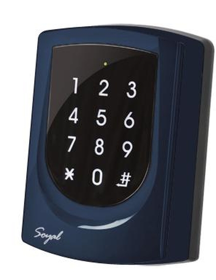 SOYAL AR-725H Mifare Önálló vezérlő vagy hálózati ajtóvezérlő kék 106259