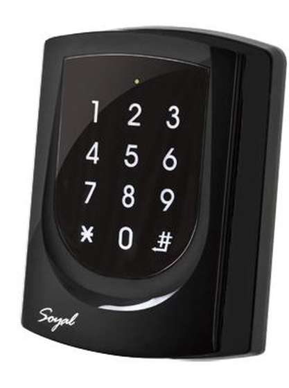 SOYAL AR-725H Mifare Önálló vezérlő vagy hálózati ajtóvezérlő fekete 106261