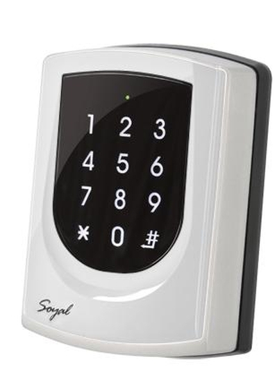 SOYAL AR-725HM Mifare Önálló vagy hálózati vezérlő ezüst fémkeret 106266