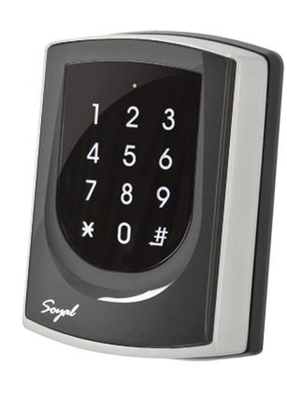 SOYAL AR-725HM Mifare Önálló vagy hálózati vezérlő szürke fémkeret 106267