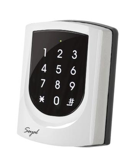 SOYAL AR-725H gyöngyház fehér Komplett vezérlő és kártyaolvasó AR725H