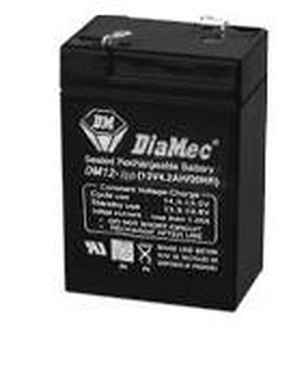 DIAMEC 6V 4,5Ah Zselés ólom akkumulátor