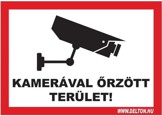 Tábla 3 KAMERÁVAL őRZÖTT TERÜLET