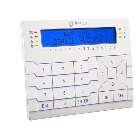 BENTEL PREMIUM LCD kezelő