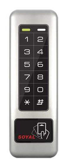 SOYAL AR-331HDR-T Mifare kártyaolvasó és kódbillentyűzet 108916