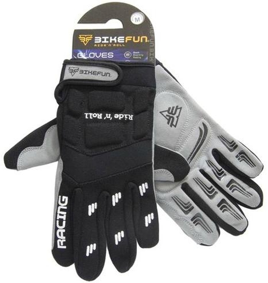 BIKEFUN biciklis kesztyű Freeride XL-es fekete 221XL2