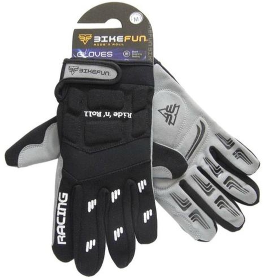 BIKEFUN biciklis kesztyű Freeride XXL-es fekete 221XXL2