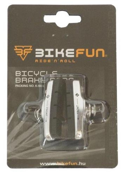 BIKEFUN Fékpofa 53mm menetes ezüst cartidge 45011AE
