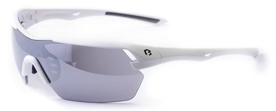 BIKEFUN biciklis szemüveg Target fehér 8445-WH