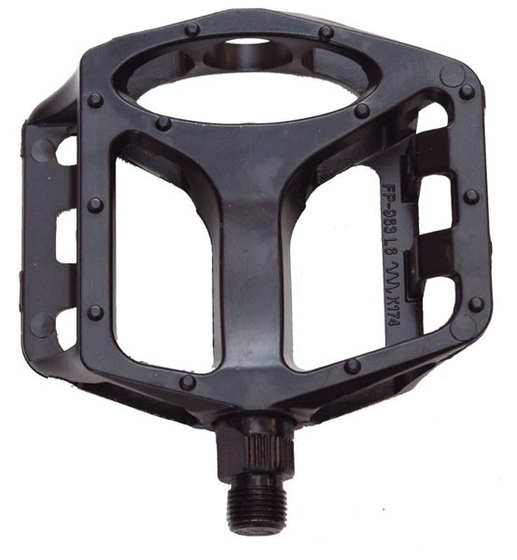 BIKEFUN bicikli pedál JUMP alu fekete B249DU-BLK