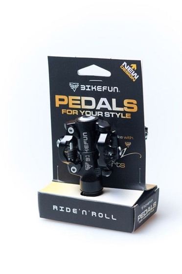 BIKEFUN bicikli pedál DUAL TRAP SPD kétoldalas M094B/BF