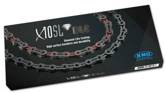 KMC biciklilánc X10 SL DLC 1/2x1/128 116L