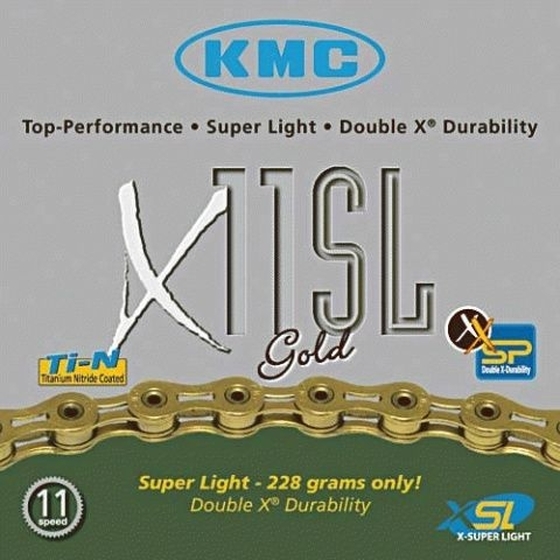 KMC biciklilánc X11 SL GOLD