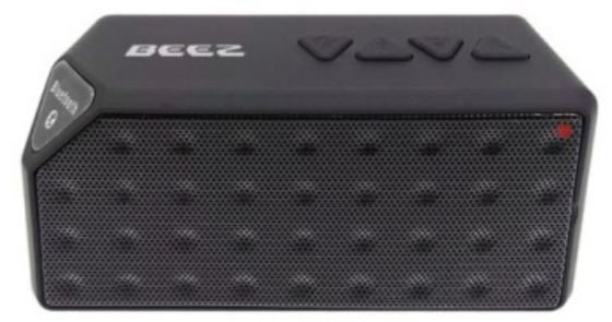 BEEZ BT-3CU Bluetooth hangszóró FM rádióval cserélhető akkumulátorral