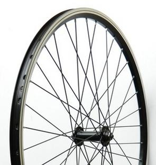 Kerék első 700 DF QR fekete 15725