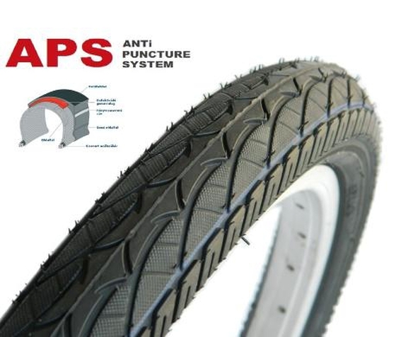 DEESTONE 24X1,75 D833 APS kerékpár gumi reflexcsíkkal 16843