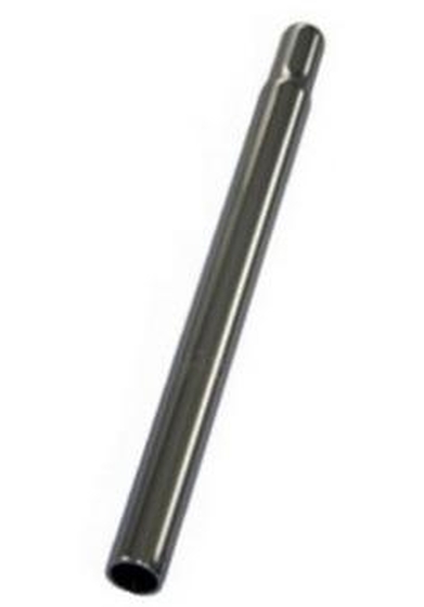 Kerékpár nyeregcső 25,4x300mm acél króm 31000