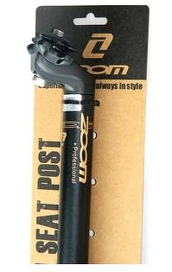 ZOOM Kerékpár nyeregcső 26,8x400 fekete 31183