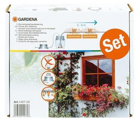 GARDENA 1407-20 Erkélyláda öntözés