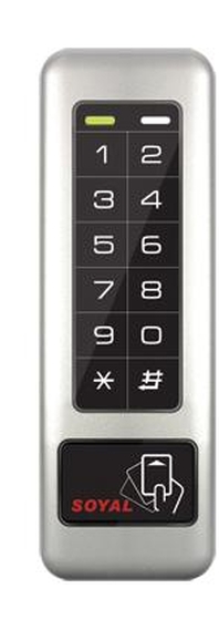 SOYAL AR-331HDR-TP Mifare kártyaolvasó és kódbillentyűzet 109732