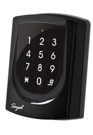 SOYAL AR-725ED Mifare Önálló 2 ajtós vezérlő fekete 109799