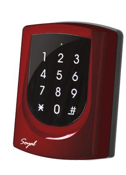 SOYAL AR-725ES piros 2 ajtós vezérlő/hálózati kártyaolvasó AR725ES 109820