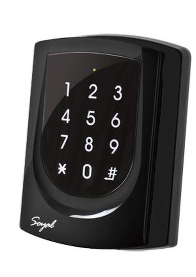 SOYAL AR-725ES fekete 2 ajtós vezérlő/hálózati kártyaolvasó AR725ES 109821
