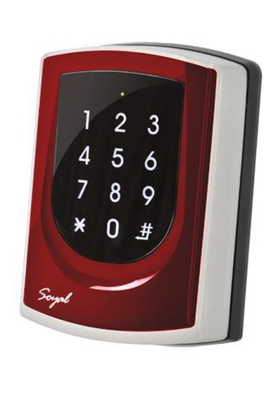 SOYAL AR-725ES-M piros 2 ajtós vezérlő/hálózati kártyaolvasó AR725ESM 109825