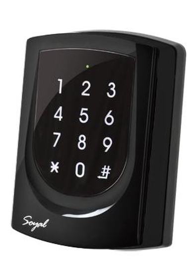 SOYAL AR-725EB fekete Komplett vezérlő és kártyaolvasó AR725EB