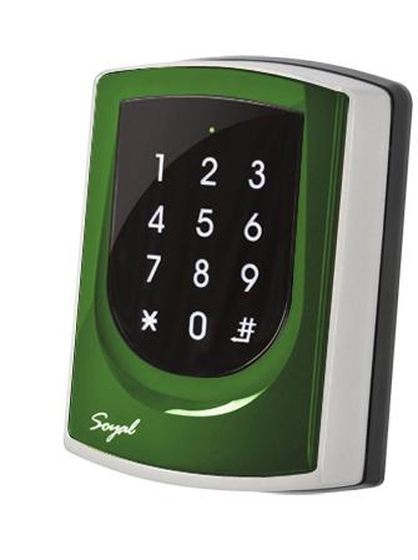 SOYAL AR-725EB-M zöld Komplett vezérlő és kártyaolvasó AR725EBM