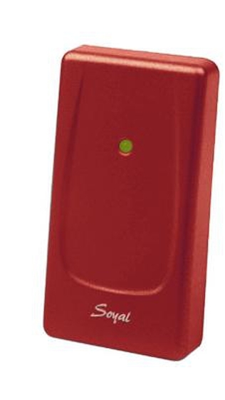 SOYAL AR-721UB piros Kártyaolvasó hálózati központokhoz vagy önálló vezérlőkhöz AR721UB