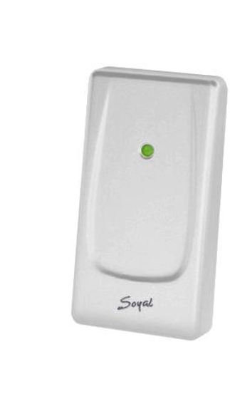 SOYAL AR-721UBW Kártyaolvasó hálózati központokhoz vagy önálló vezérlőkhöz gyöngyház fehér 110761