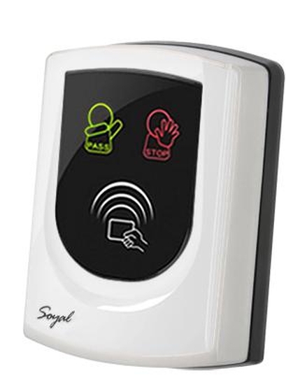 SOYAL AR-725UDM-W Kártyaolvasó hálózati központokhoz vagy önálló vezérlőkhöz gyöngyház fehér
