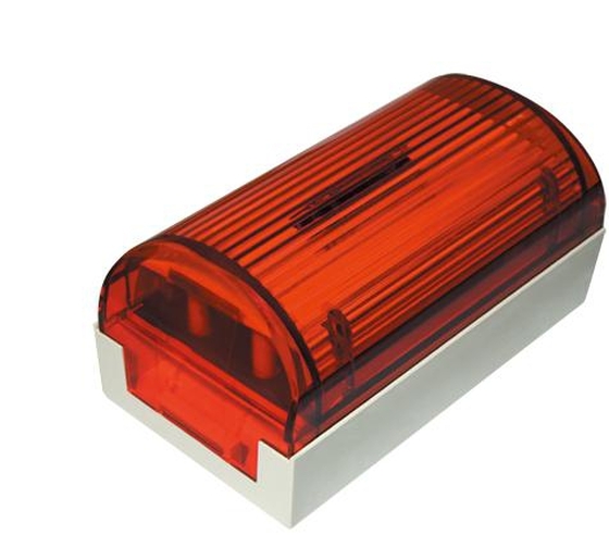 SASO HD-15 piros Xenon villogó