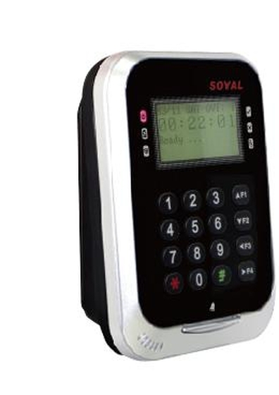 SOYAL AR-837ES-11 ezüst Komplett vezérlő és kártyaolvasó LCD kijelzővel AR837ES11