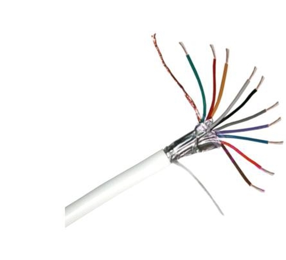 10 x 0.22 CCA 10x0.22 mm2 eres biztonságtechnikai kábel