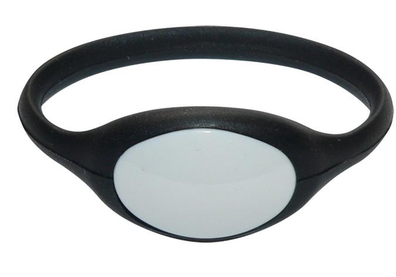 SOYAL AM Wristband No.5 13.56 MHz fekete Proximity szilikon karkötő